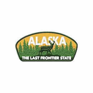 Alaska embroidery design, Machine embroidery designs, Embroidery files, Embroidery pattern, Travelling, Hiking, Outdoors, National park