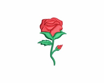 Mini rose embroidery design, machine embroidery designs, embroidery pattern, embroidery files, flower embroidery design, Cottagecore, Garden