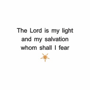 The lord is my light machine embroidery designs, Psalm 27, religious embroidery, embroidery files, Bible verses, digital download
