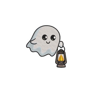 Cute ghost halloween embroidery designs, machine embroidery designs, halloween embroidery files, spooky season, cute halloween