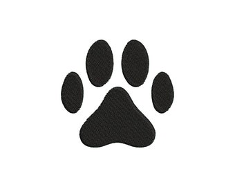 Paw embroidery design