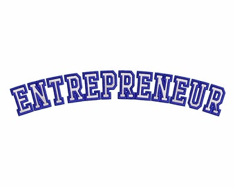 Entrepreneur Embroidery Design: Machine Embroidery Pattern (Digital Download)