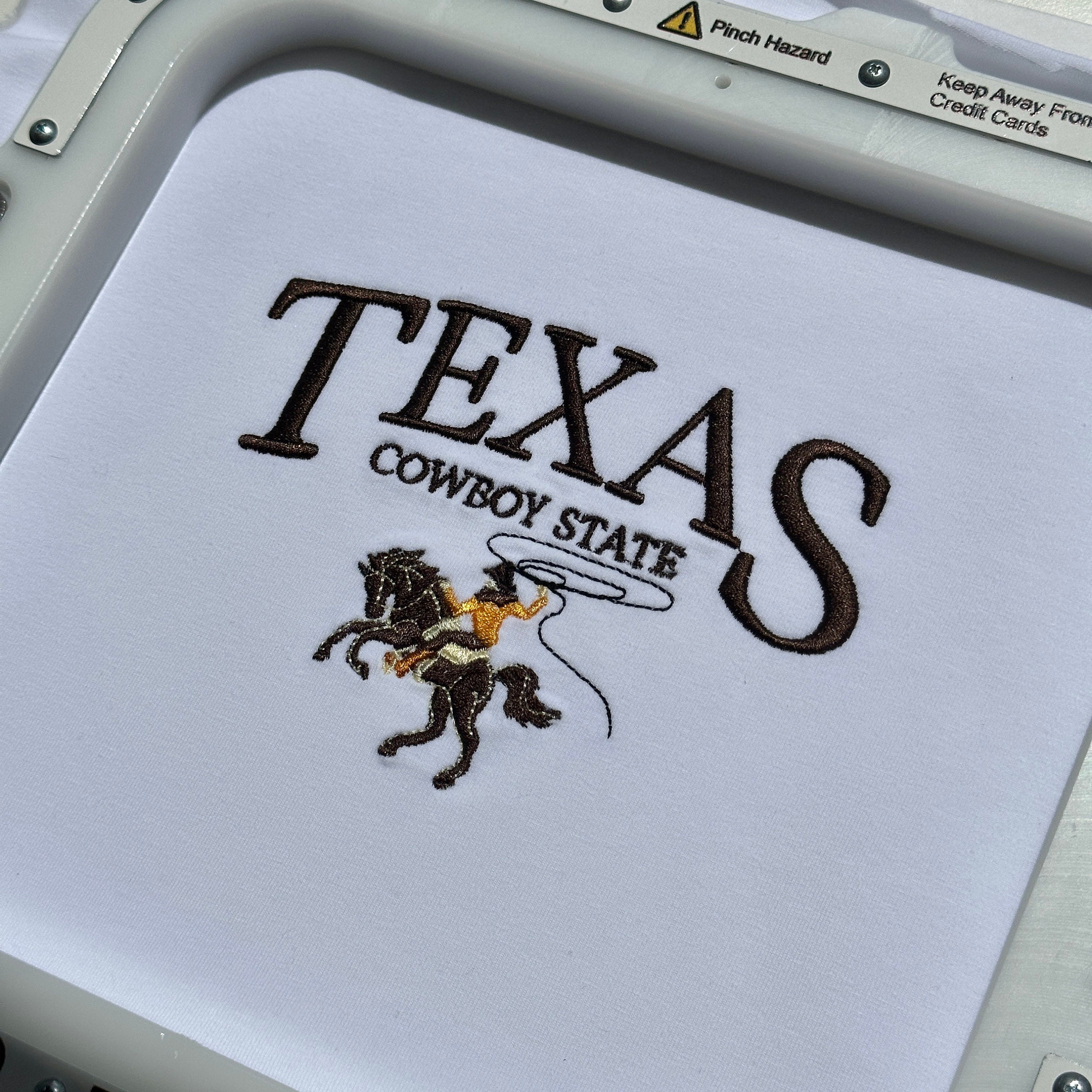 Embroidery Design Ranch Sorting Texas Embroidery Design, Machine Embroidery Design, Embroidery Pattern ...