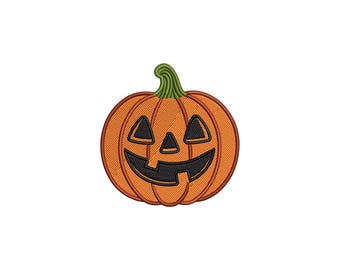 ジャック・オー・ランタンのかぼちゃの刺繍デザイン、ハロウィンの刺繍デザイン、秋の刺繍ファイル、不気味な季節、ミシン刺繍デザイン