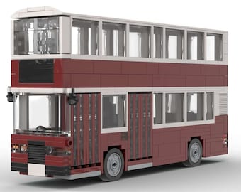 Lego Moc Bus Instructions Lego MOC Instructions Leyland Olympian