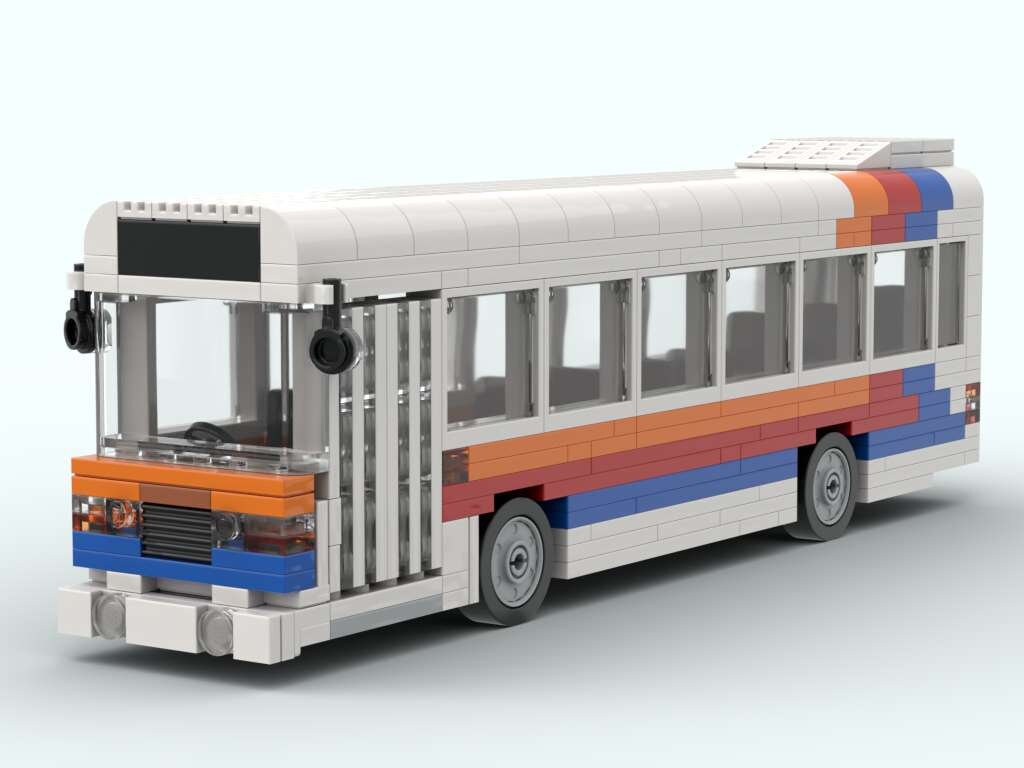 Lego MOC Instructions Leyland National 2 Stagecoach British Single Decker Bus Etsy