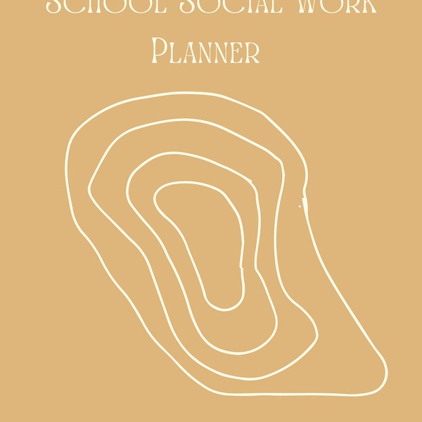 Social Work Planner Etsy