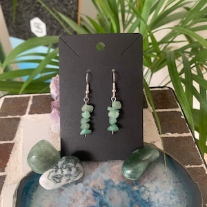 Small crystal earrings