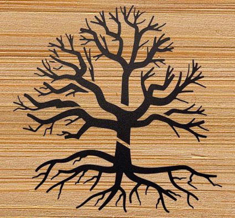 Plywood Sign of Tree of Life , Burnt Using Pyrography. - Etsy
