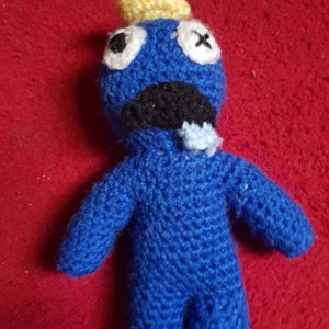 UK Roblox Rainbow Friends Baby Blue Plush Toy Soft Stuffed Hug Doll Kid  Gift Toy