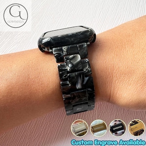Skuggstensmönster Apple Watch-band Resinarmband 40 mm 41 mm 42 mm 44 mm 45 mm 46 mm 49 mm Damberlocker Serie 11 10 9 8 7 6 SE 1 2 3 4 5