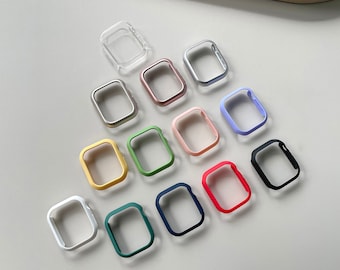 Apple Watch Face Cover 38mm, 40mm, 41mm, 42mm, 44mm, 45mm, 49mm Apple Watch Protective Bumper Series 1, 2, 3, 4, 5, 6, SE, 7, 8, 9