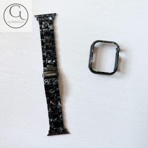 Shadow Stone Pattern Apple Watch Band Resin Bracelet Strap 40mm 41mm 42mm 44mm 45mm 46mm 49mm Women Charms Series 11 10 9 8 7 6 SE 1 2 3 4 5 image 9