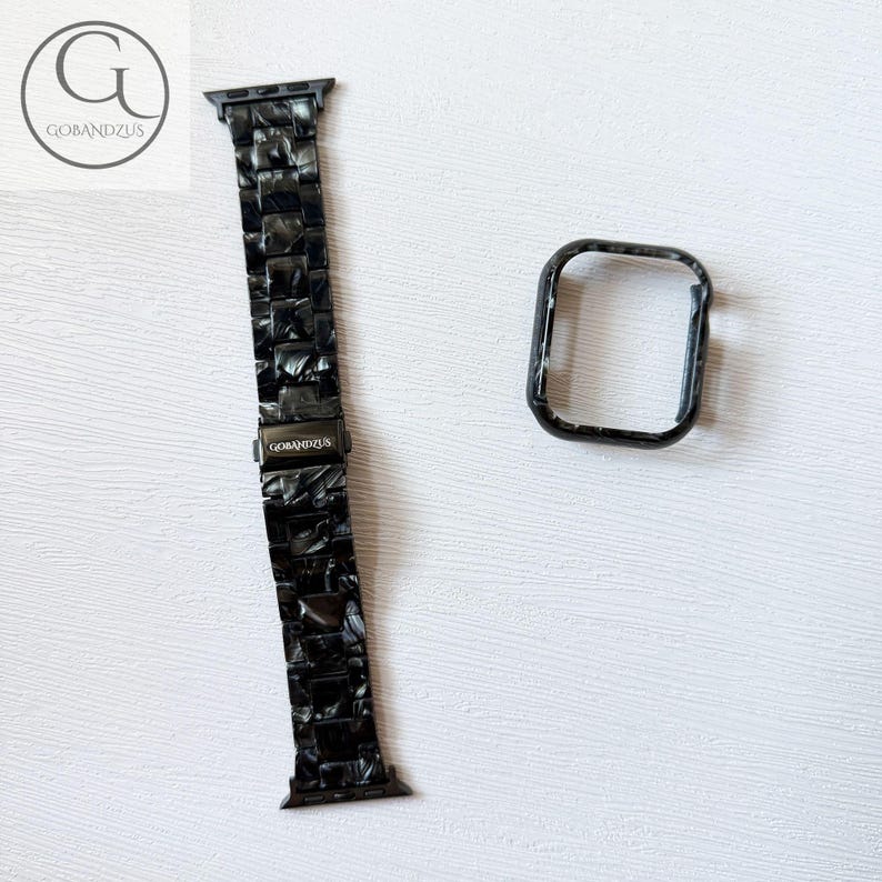 Shadow Stone Pattern Apple Watch Band Resin Bracelet Strap 40mm 41mm 42mm 44mm 45mm 46mm 49mm Women Charms Series 11 10 9 8 7 6 SE 1 2 3 4 5 image 9