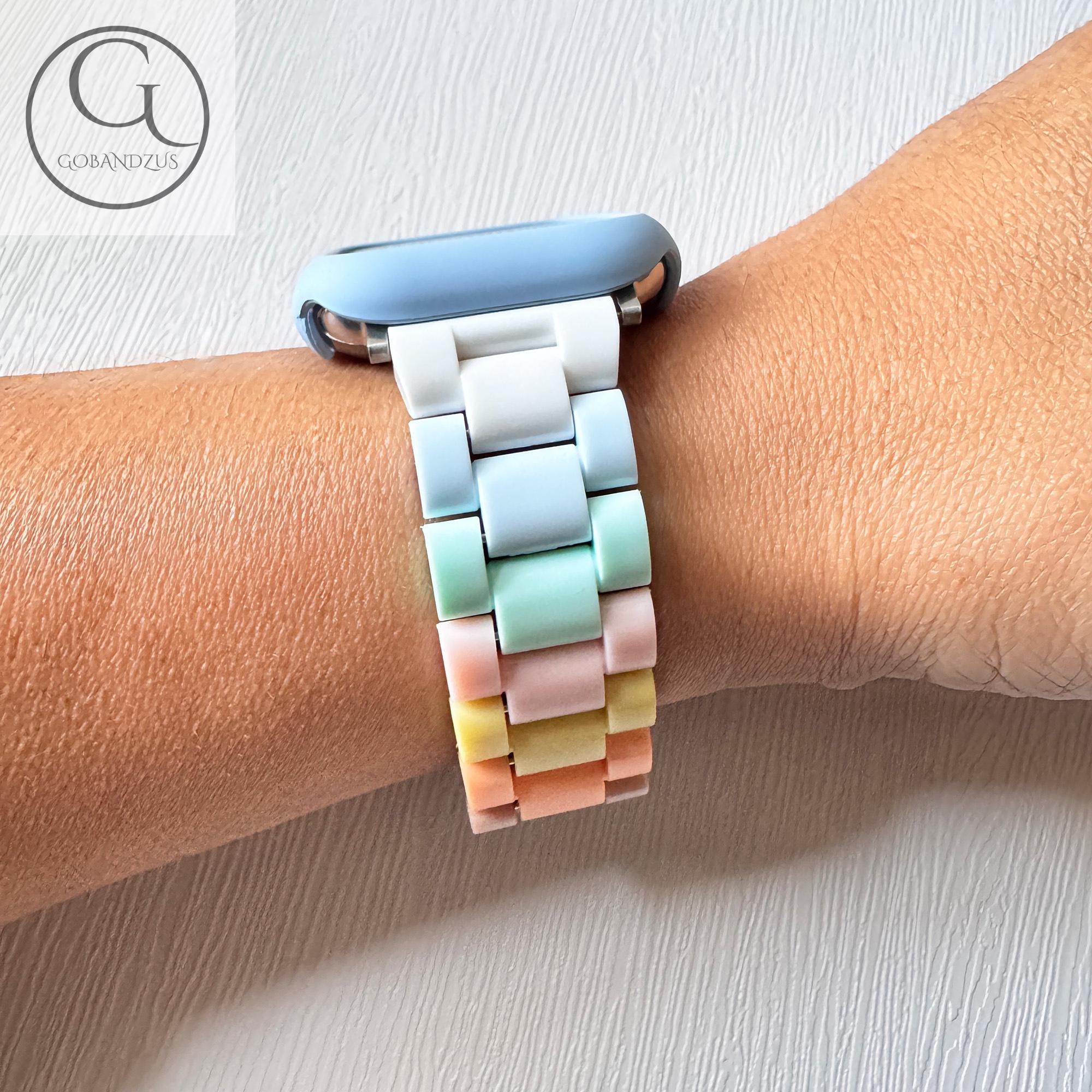 Resin Apple Watch Band Pink - Etsy display picture 2