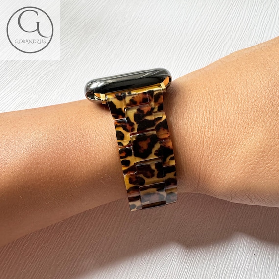 Wrist Leopard Print Band For Apple Watch Wrist Black Cheetah Apple