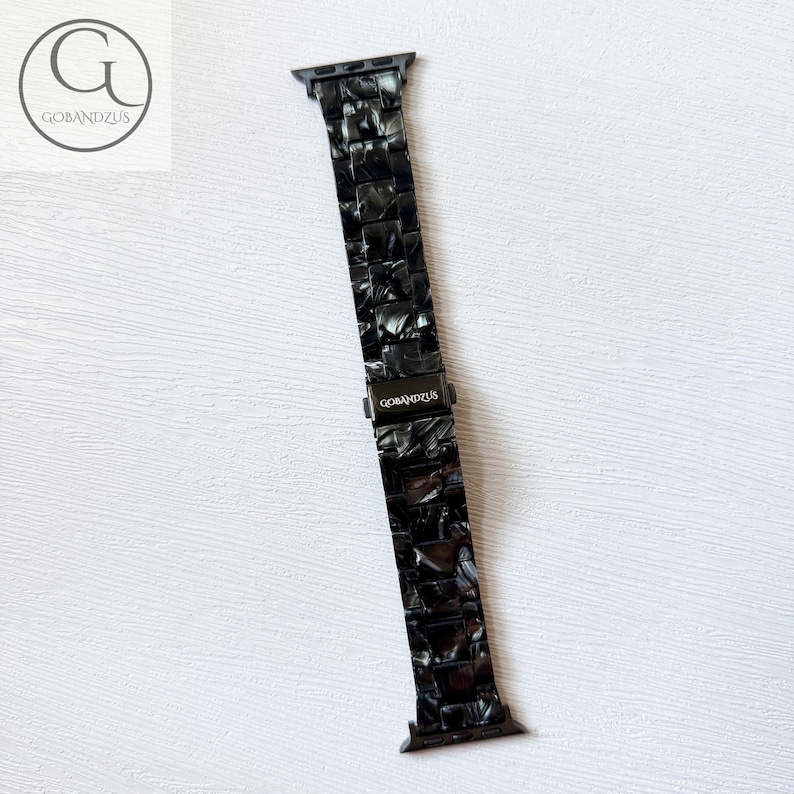 Shadow Stone Pattern Apple Watch Band Resin Bracelet Strap 40mm 41mm 42mm 44mm 45mm 46mm 49mm Women Charms Series 11 10 9 8 7 6 SE 1 2 3 4 5 image 6