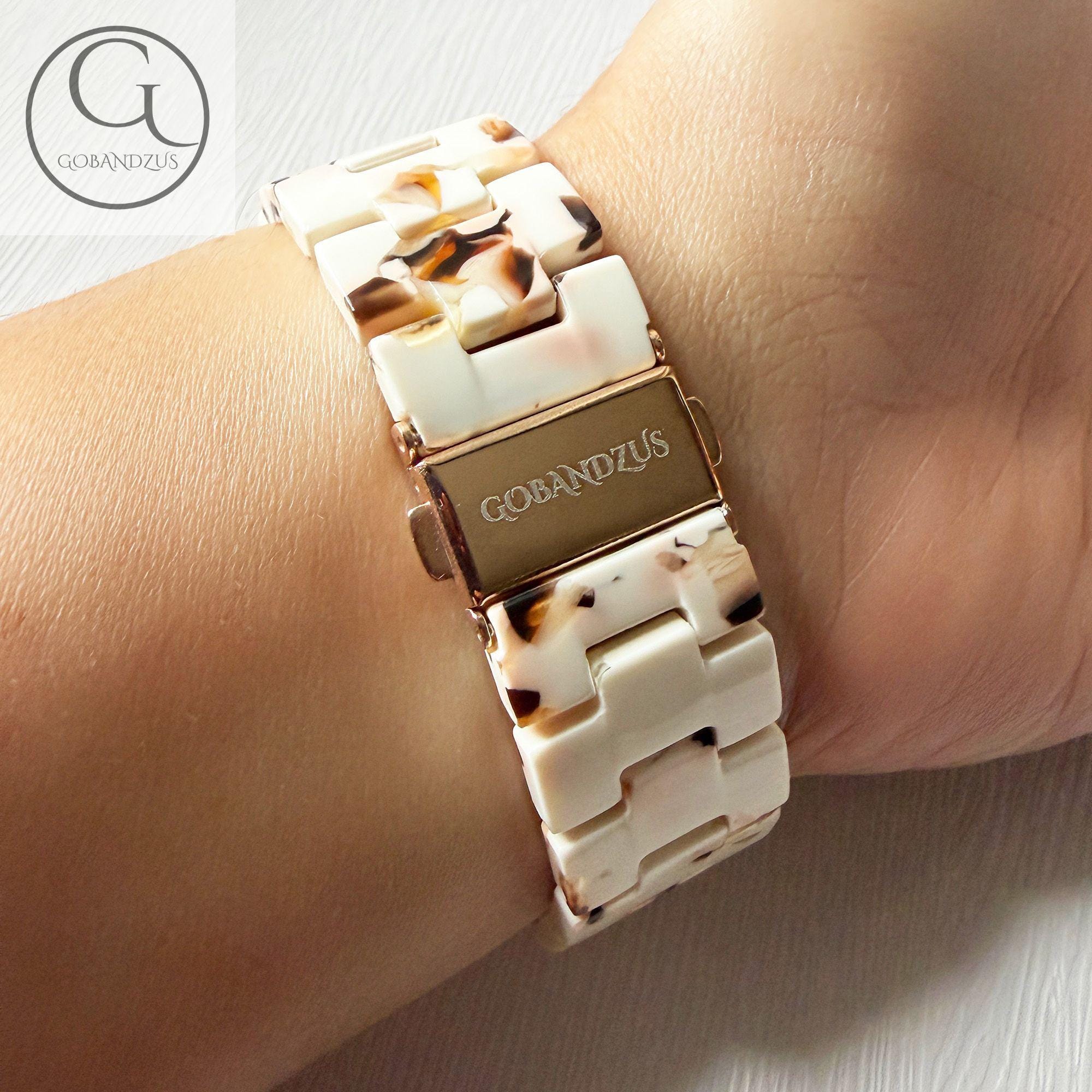 Sku‎ 0457 cute gold mini watch bracelet with brown Inserts with marble pattern Michael Kors 302630 Women main image 4