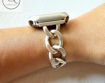 Starlight Elegant Chain Link Apple Watch Band Ultra 49 46 45 44 42 41 40 38mm Wrist Strap Women Metal Series 11 10 9 8 7 6 5 4 3 2 Gifts