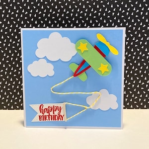 Playful Handmade Kid&#39;s Birthday Card (5 Different Designs!)