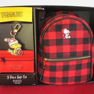 Peanuts Snoopy Mini Backpack - Etsy display picture 3