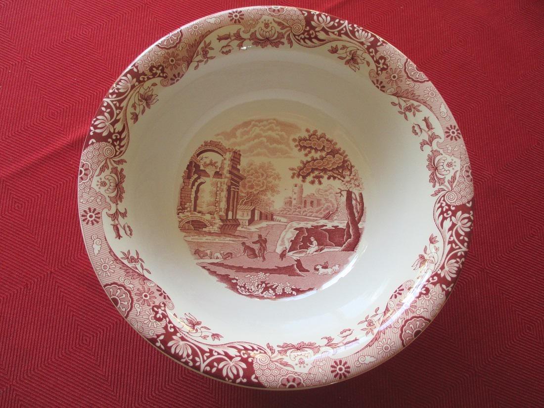 Red Italian Spode - Etsy