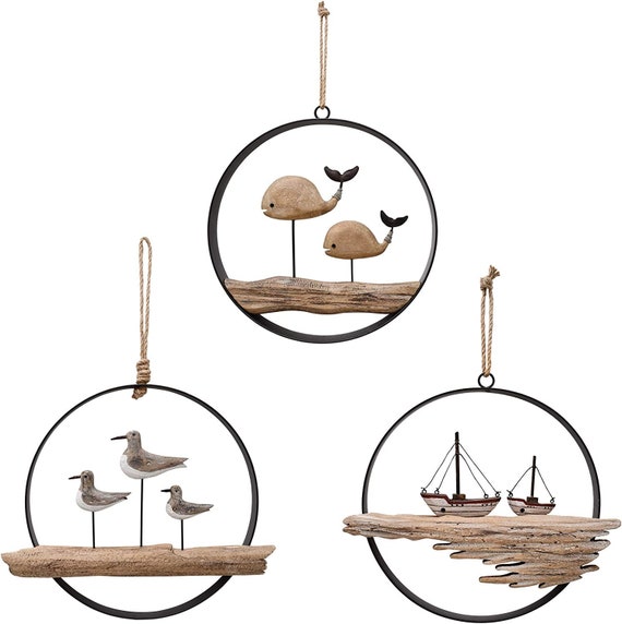 Wooden Nautical Decor Hanging Wood Nautical Decoration for Wall