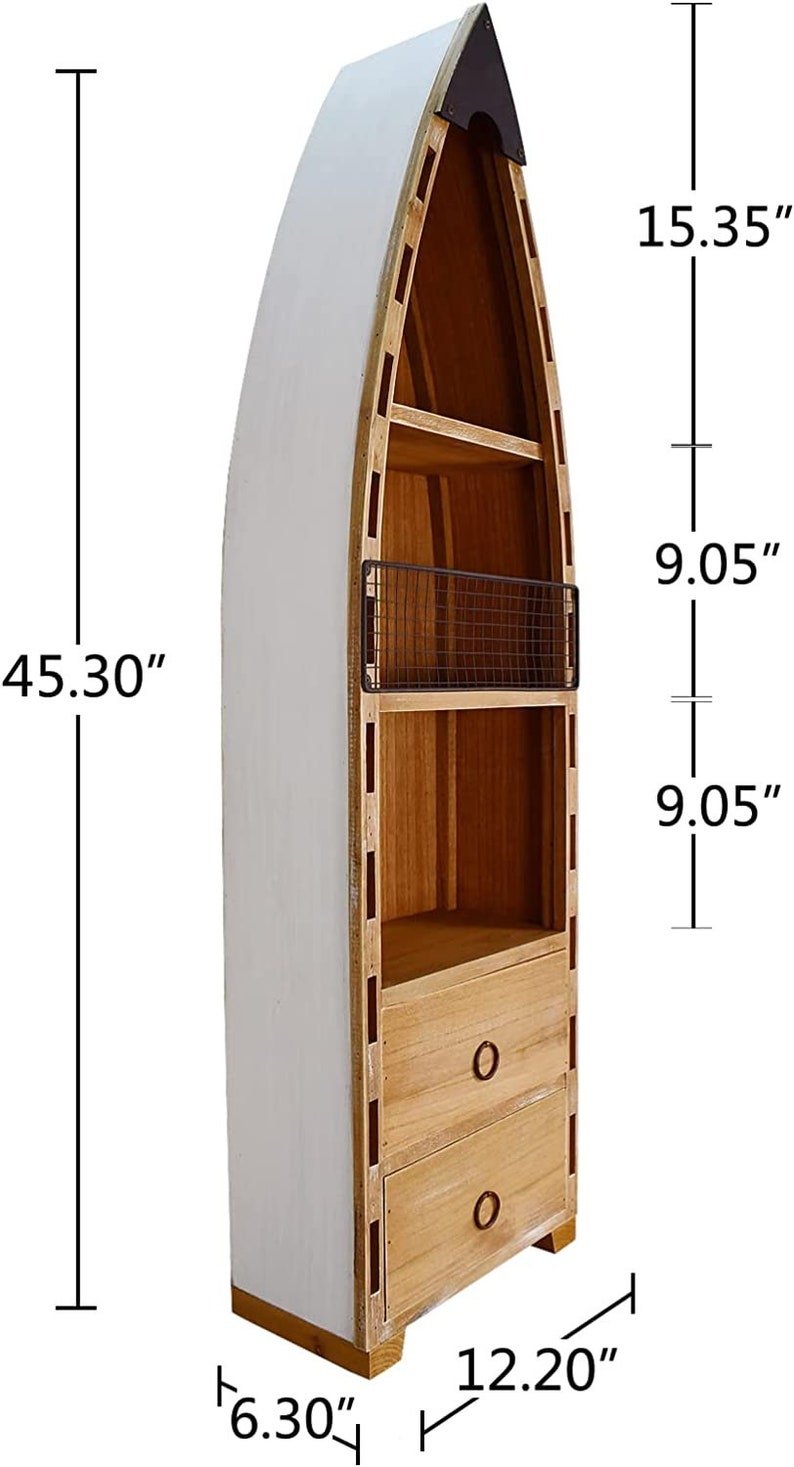 Wooden Boat Decor Hanging Wood Boat Decoration for Wall Etsy