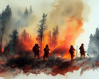 Surrounded By Fire