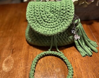 Der Minirucksack - Abgebildet in Grün