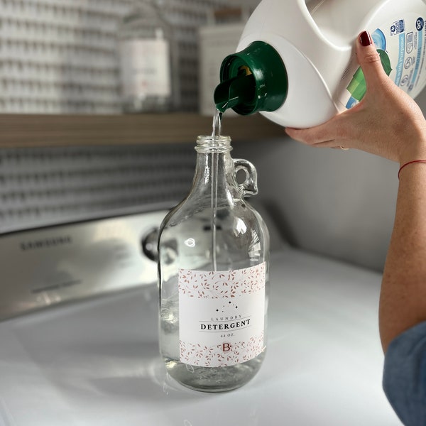 Laundry Detergent Container Etsy