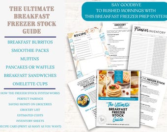 The Ultimate Breakfast Freezer Stock Guide - Digital Download