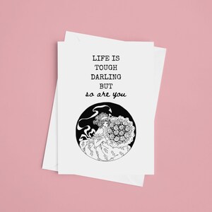 Téléchargement numérique imprimable douce motivation drôle carte de voeux toutes les occasions ami famille collègue humour mariée impression personnelle sur demande