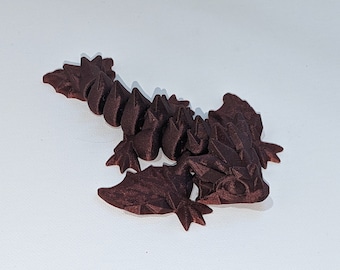 Articulated Crystal Baby Wyvern 3D Print