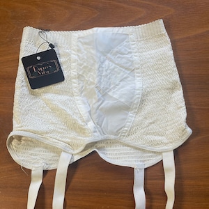 Panty Girdle Small Rago NWOT Nude Tight Made in USA Pinup High Waist Full  Bottom Tan Beige Vintage Lingerie 