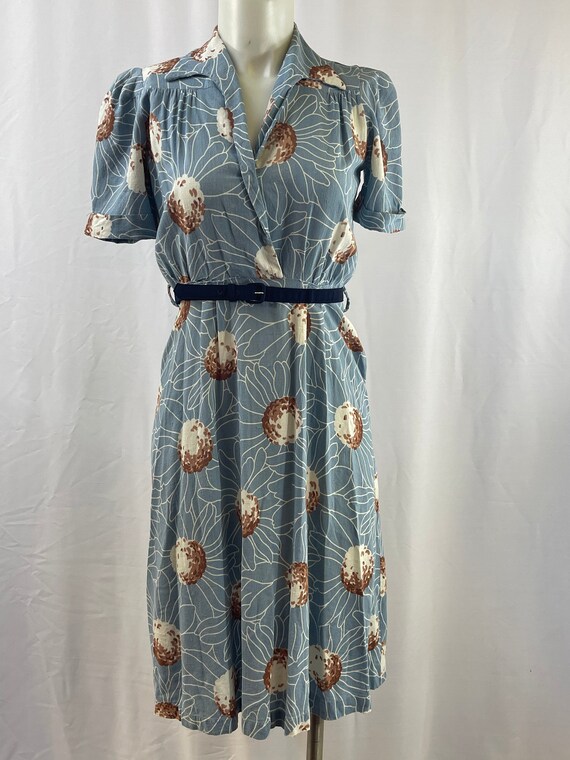 40s Cotton Day Dress