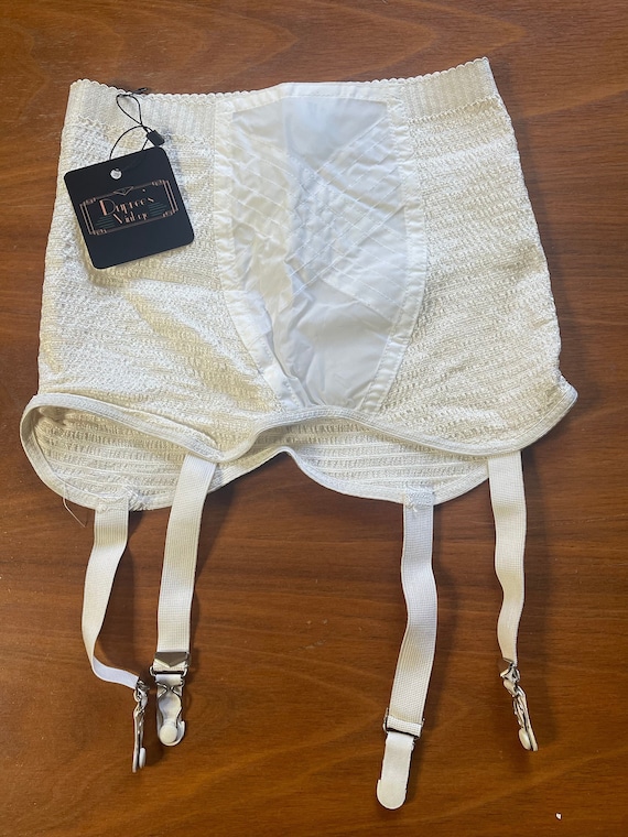 1960s Panty Girdle Long Girdle With Leg Grippers Diamond Shape