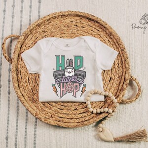 Hip Hop Easter Shirt, Toddler Shirt, Kids Shirt, Baby Bodysuit, RoamingDesignsCo, Happy Easter Shirt.