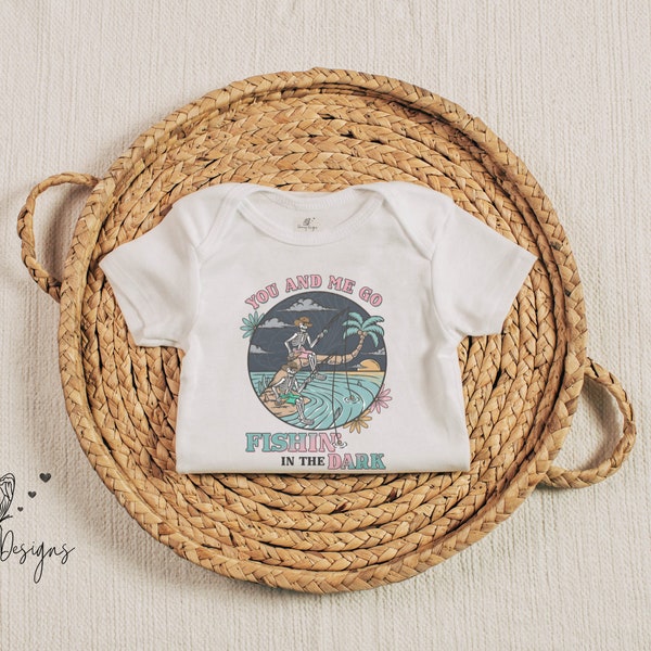 You And Me Go Fishin In The Dark T-Shirt, Country Music T-Shirt, Nitty Gritty Dirt Band Tee, Baby Music Onesie, Roaming Designs Co.