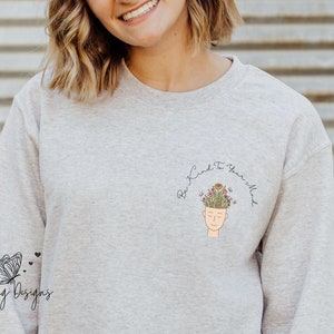 Be Kind To Your Mind Unisex Heavy Blend Crewneck Sweatshirt, Mental Health Awareness Sweatshirt, Mental Health Sweater