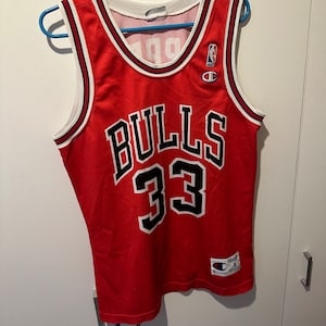 Champion Jersey Chicago Bulls Size S NBA Scottie Pippen 33 Vintage