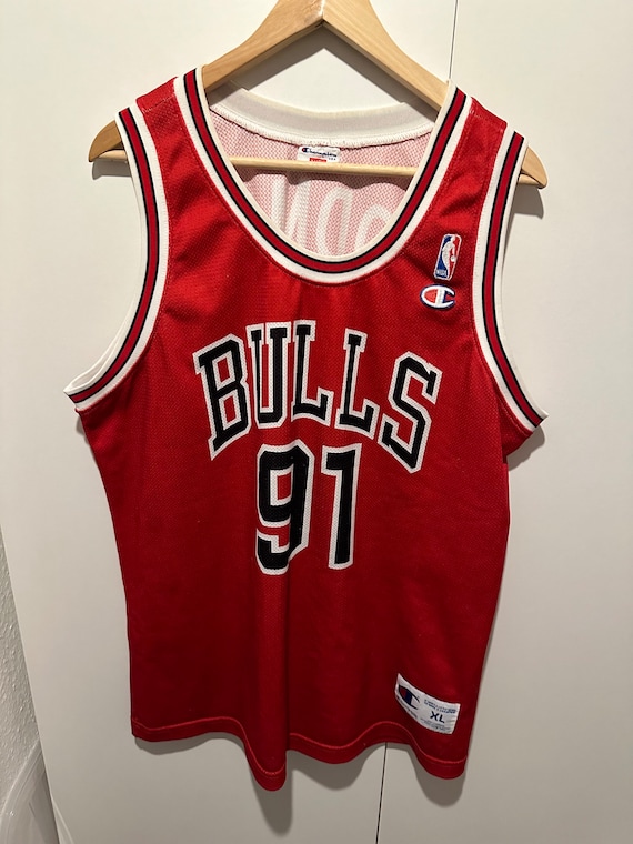 チャンピオン ジャージ シカゴ ブルズ サイズ XL NBA デニス チャンピオン ジャージ シカゴ ブルズ サイズ XL NBA デニス