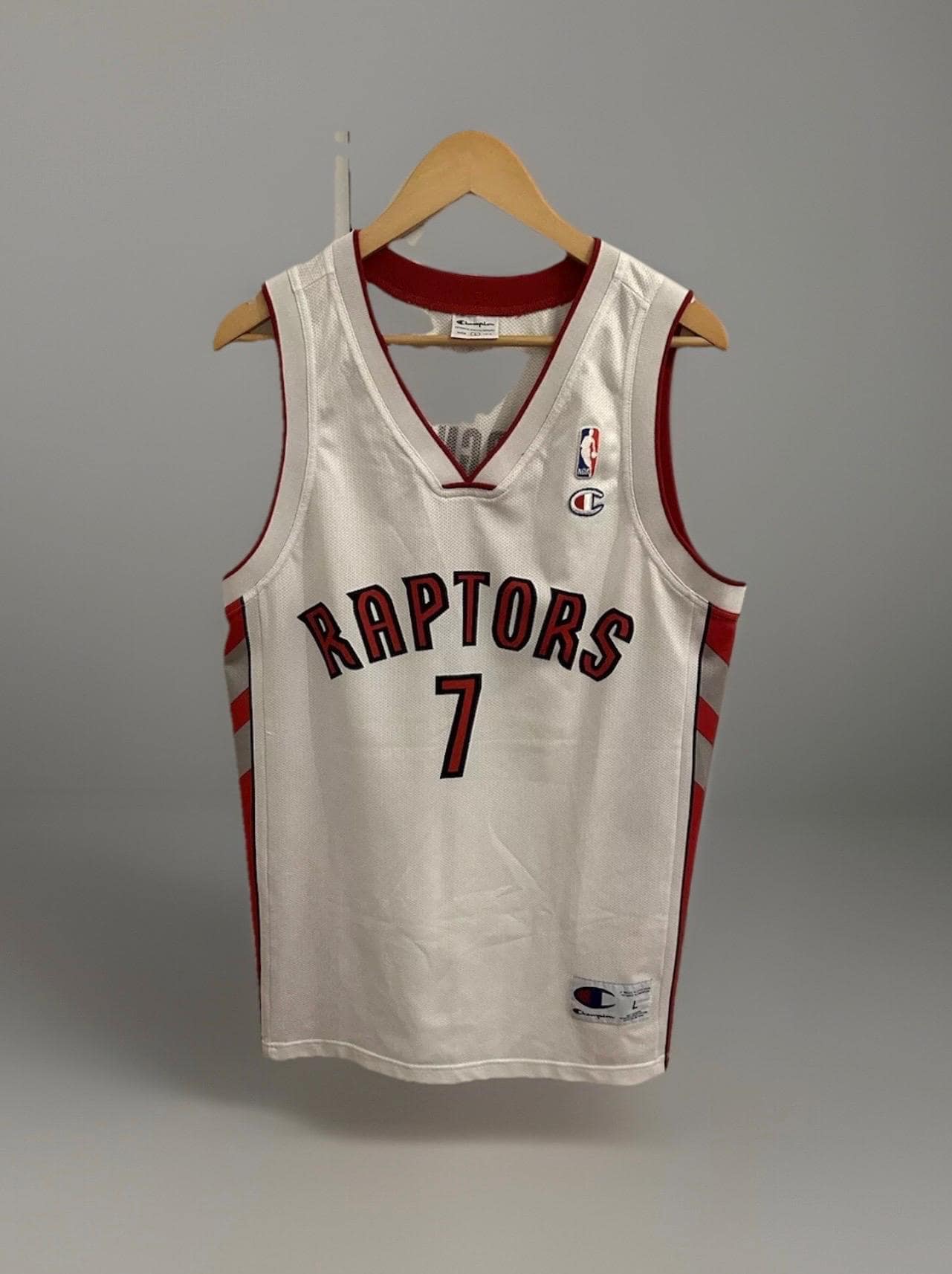 Champion Jersey Toronto Raptors Size L NBA Bargnani 7 Raptors
