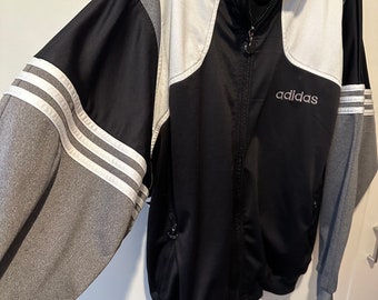 Adidas Windbreaker Jacket Size XL Retro Vintage Track JACKET Adidas Windbreaker Jacket Size XL Retro Vintage Track JACKET