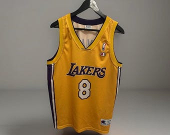 New Original 1996-97 Kobe Bryant Lakers Jersey,90s Lakers Champion