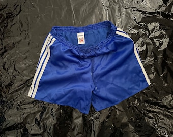 Adidas Shorts Shiny Nylon Shiny vintage Taille M 90s Pantalon de sport