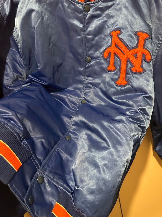 Starter Jacket New York Mets Size L Vintage JACKET - image 10