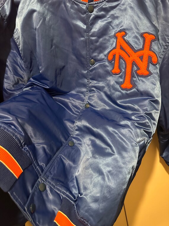 Starter Jacket New York Mets Size L Vintage JACKET - image 10