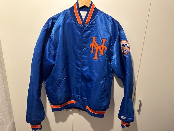 Starter Jacket New York Mets Size L Vintage JACKET - image 1