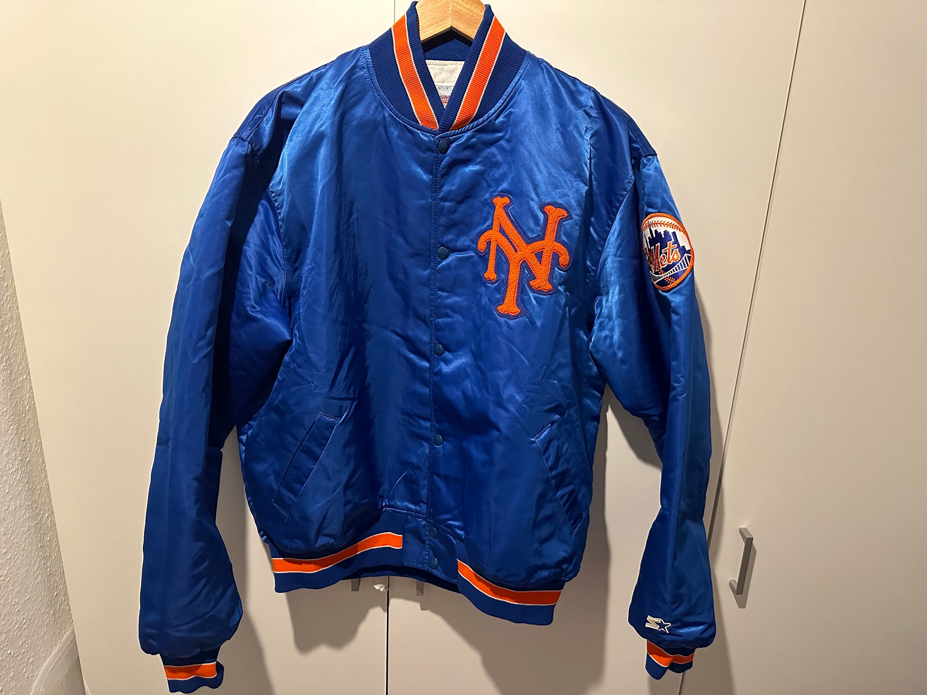 Starter Jacket New York Mets Size L Vintage JACKET - Etsy Starter Jacket New York Mets Size L Vintage JACKET - Etsy